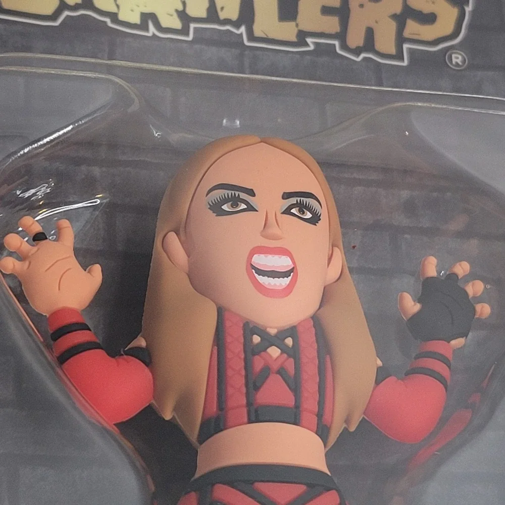 NEW Harley Cameron Micro Brawler Hangman Adam Page Bobble Brawler Mini AEW Crate